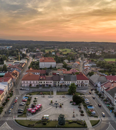 o zachodzie słońca