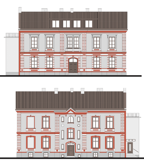 elewacje Przeszkola - projekt