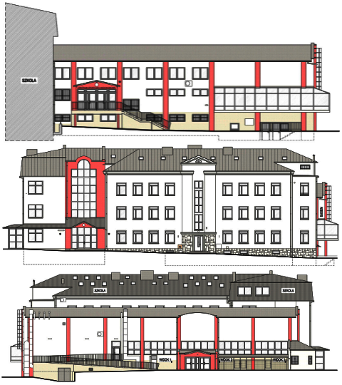 elewacje - projekt termomodernizacji i kolorystyka